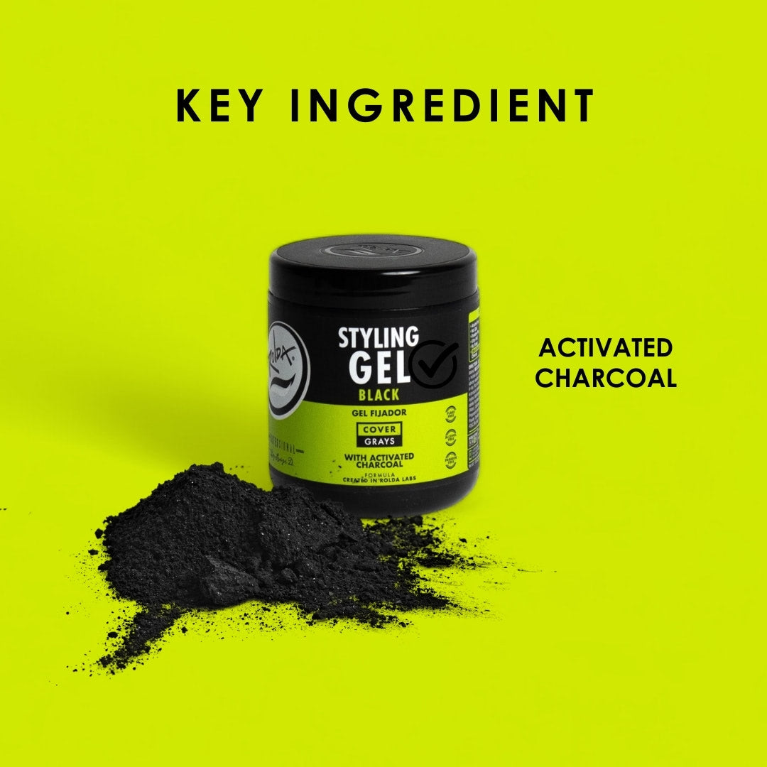 Buy the Black Hair Styling Gel – Rolda Cosmetics - Mens Grooming