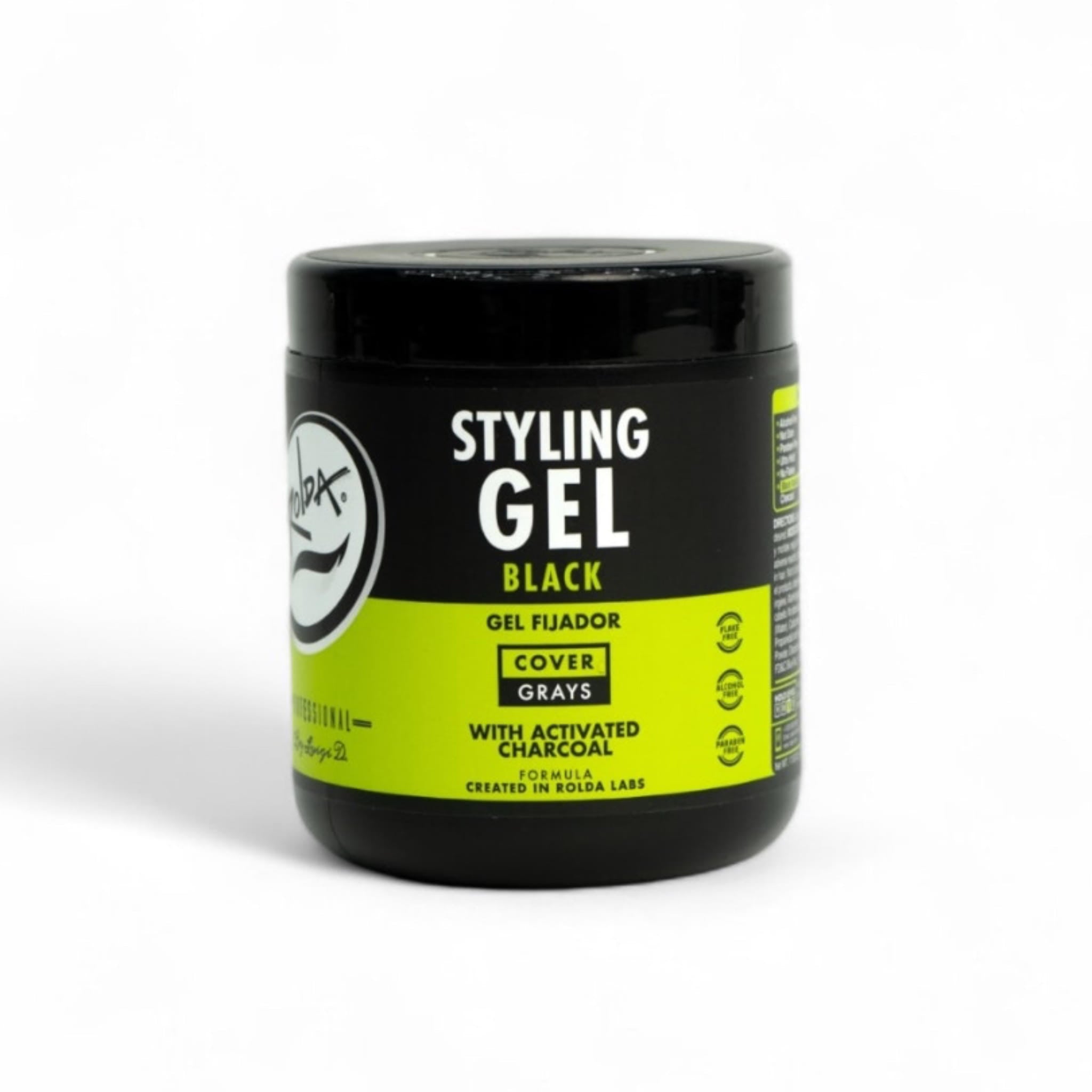Buy the Black Hair Styling Gel – Rolda Cosmetics - Mens Grooming