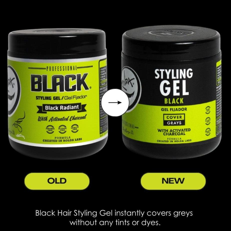 Buy the Black Hair Styling Gel – Rolda Cosmetics - Mens Grooming